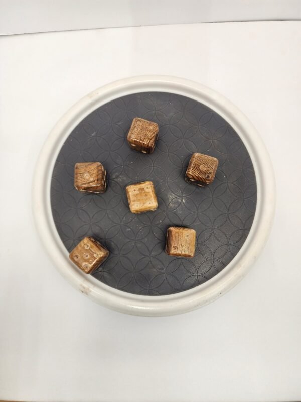 Wooden dice (set of six) Small