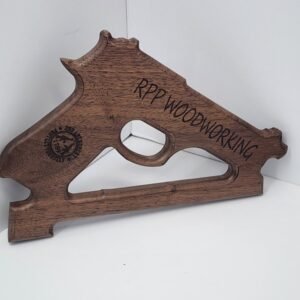 Wooden gun push stick for table saw with free personalization