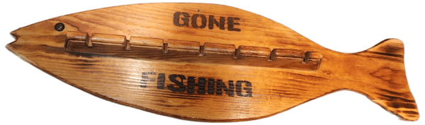 Gone Fishing Rod Holder