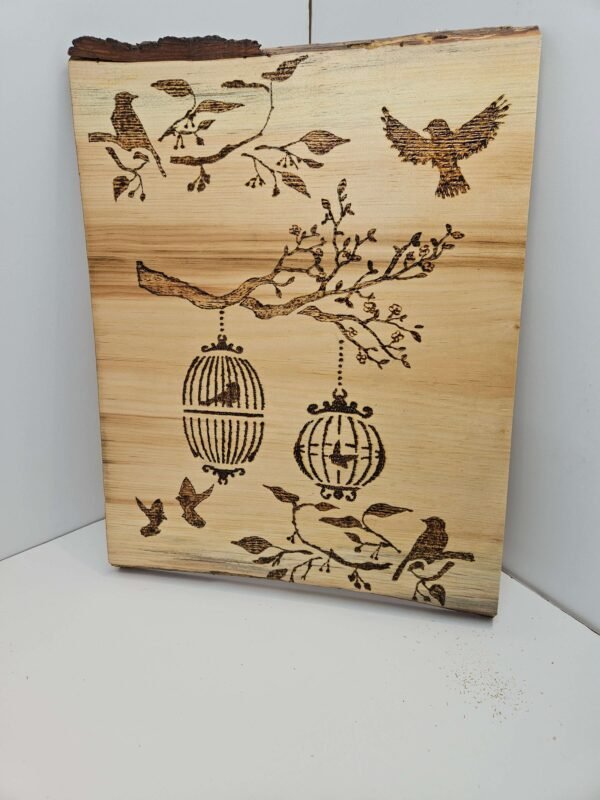 Caged birds