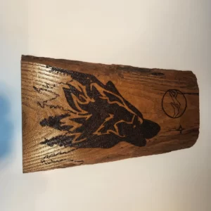 Woodburn art Wolf