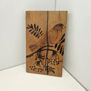 Woodburn owl on cedar