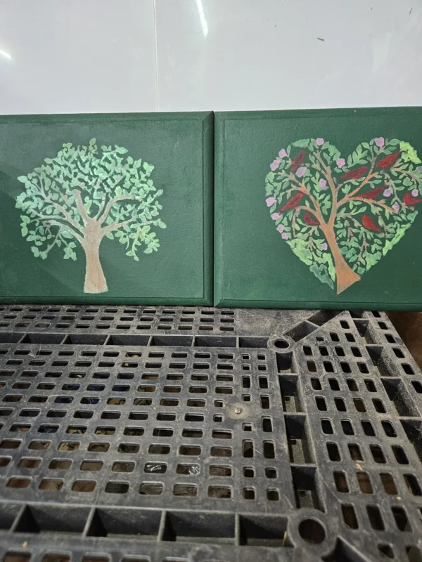 Acrylic paintings