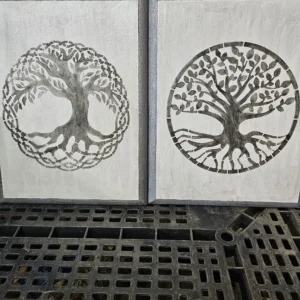 Acrylic paintings