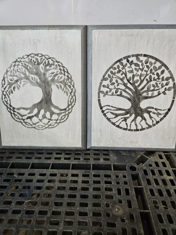 Acrylic paintings