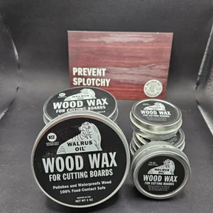 Walrus oil wood wax for cutting boards